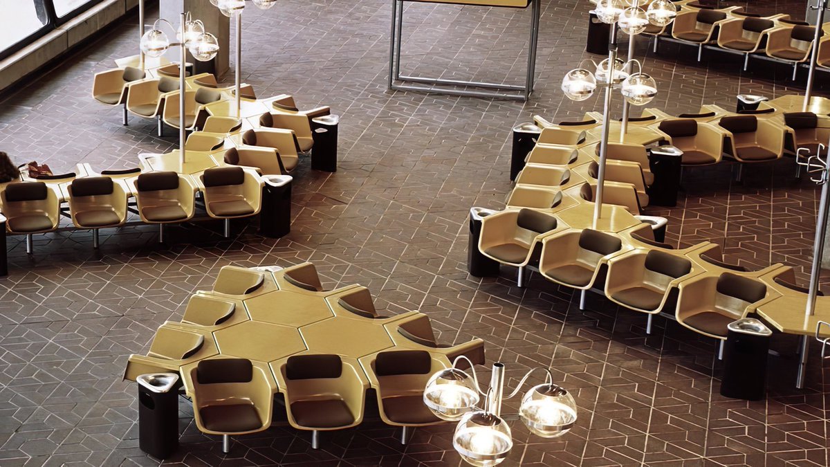 Hard to believe that airports really used to look like this