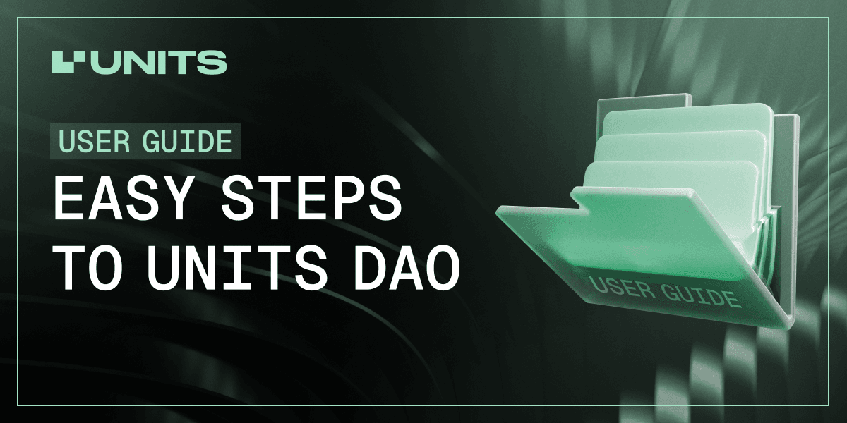 UnitsNetwork's tweet image. 🎉 Heard a lot about earning with Units DAO? Here's your quick start guide! 🚀

📖 What’s inside?

✅Creating your account
✅Step-by-step instructions to acquire $UNIT0 Tokens (for staking and voting)
✅Tips for participating in ecosystem votes and earning rewards

🎯 Whether…