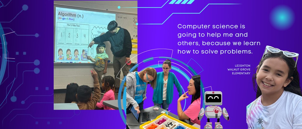 GwinnettSchools's tweet image. What an incredible week celebrating #CSEdWeek and the theme, #LookingBackLeapingForward! Thank you to our teachers, families, and community partners for helping make computer science a part of #EachAndEvery student&apos;s story. #GCPSCS4All