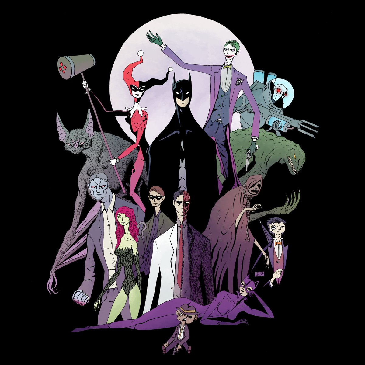 monarchaea's tweet photo. @vonixskulls This one is by far my most popular on Instagram, people really love Batman. https://t.co/2xiBgLVgKn