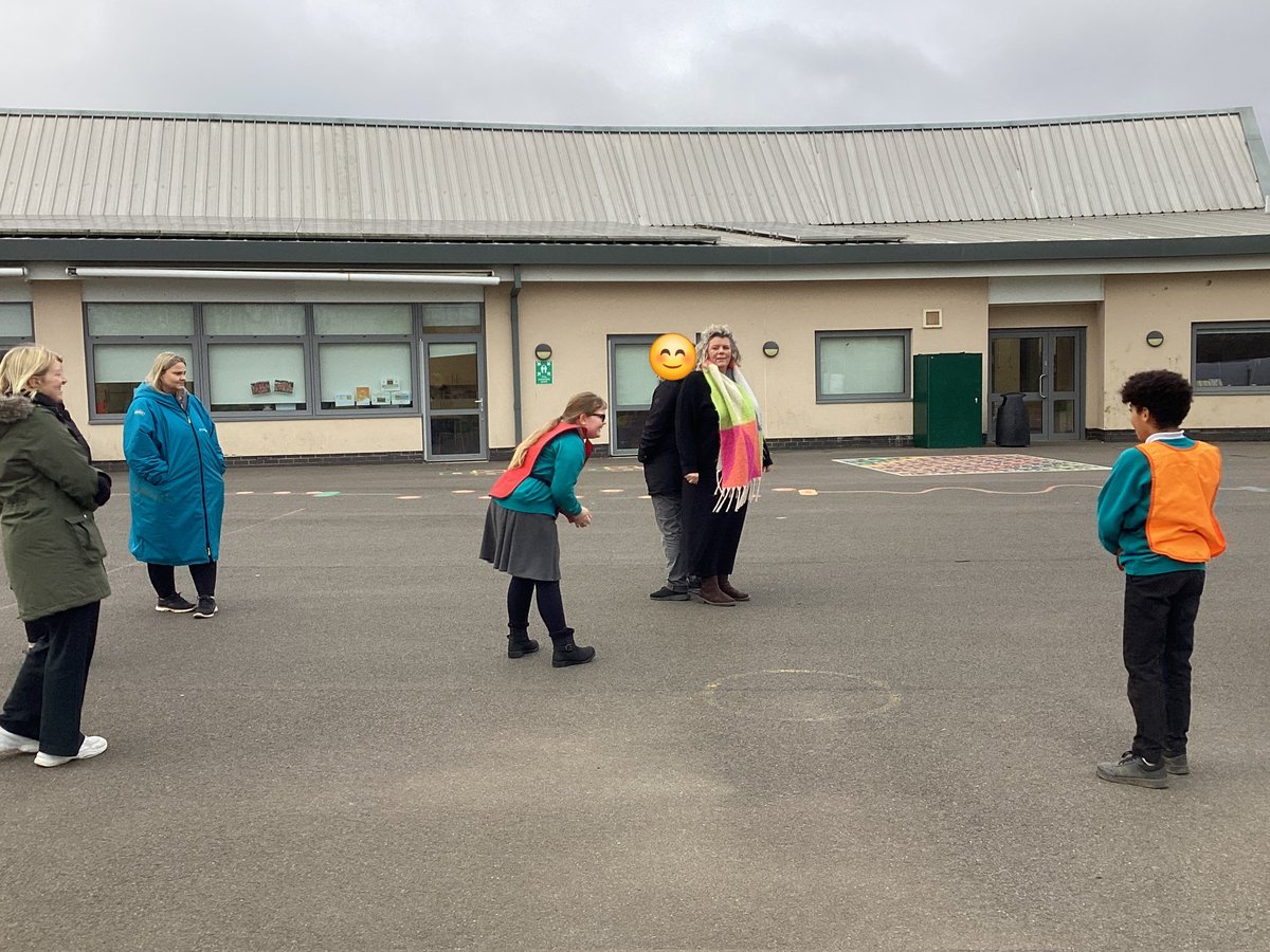 Castle Mead School (@castlemeadsch) on Twitter photo This week, our Bronze Ambassdor children attended a meeting for our TAs to teach them how to play the game, 'Splat'. They originally learnt this game during the <a href="/wwsgo/">West Wilts SGO</a> training event in September.
Hollie and George explained the rules and Mrs Bath was the overall winner! 🏆 This week, our Bronze Ambassdor children attended a meeting for our TAs to teach them how to play the game, 'Splat'. They originally learnt this game during the <a href="/wwsgo/">West Wilts SGO</a> training event in September.
Hollie and George explained the rules and Mrs Bath was the overall winner! 🏆