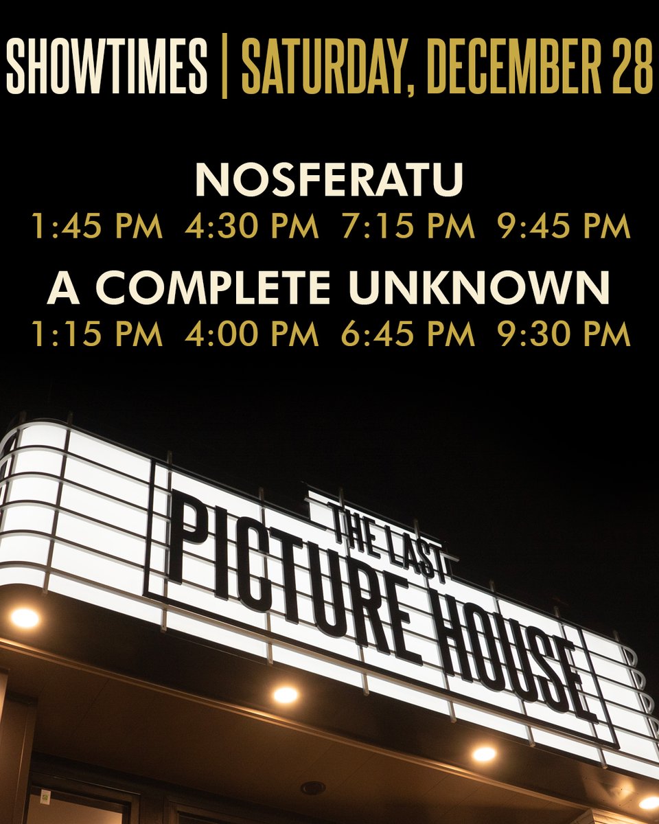 Today at The Last Picture House!

Tickets: lastpicturehouse.com/now-playing