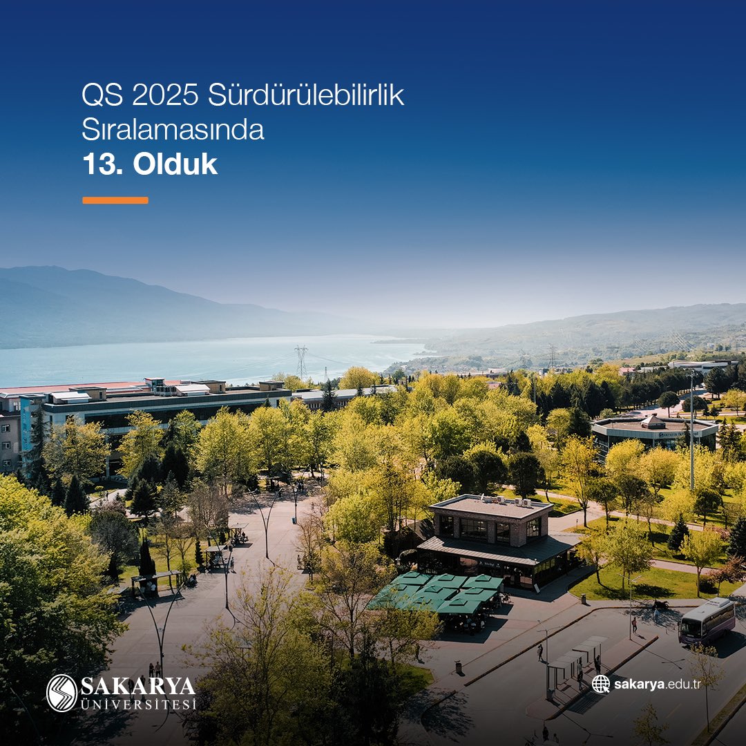 📌Üniversitemiz, QS Sürdürülebilirlik 2025 sıralamasında Türkiye’de 16. sıradan 13. sıraya, dünya genelinde ise 981. sıradan 745. sıraya yükseldi. 

Bu önemli başarı, bilimsel çalışmalarımıza ve sürdürülebilirlik odaklı vizyonumuza olan inancımızın sonucudur. Tebrikler