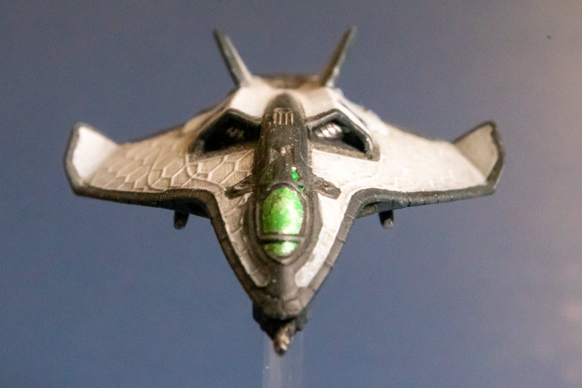 Mr_Hasgaha's tweet photo. I'm REALLY late on this, but I was given a lot of really cool things at #StarCitizen #CitizenCon2954 this year. One of my most FAVORITES was this @JRDesFab Avenger 1:500 custom painted &amp; decaled by @StellarScale. The details at this size boggles my mind.
https://t.co/TZjCNZH2nw https://t.co/K9v1MS2xPZ