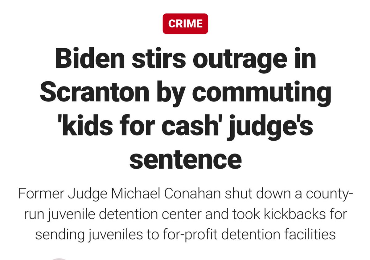 In case you were wondering who's sentences <a href="/JoeBiden/">Joe Biden</a> is commuting.