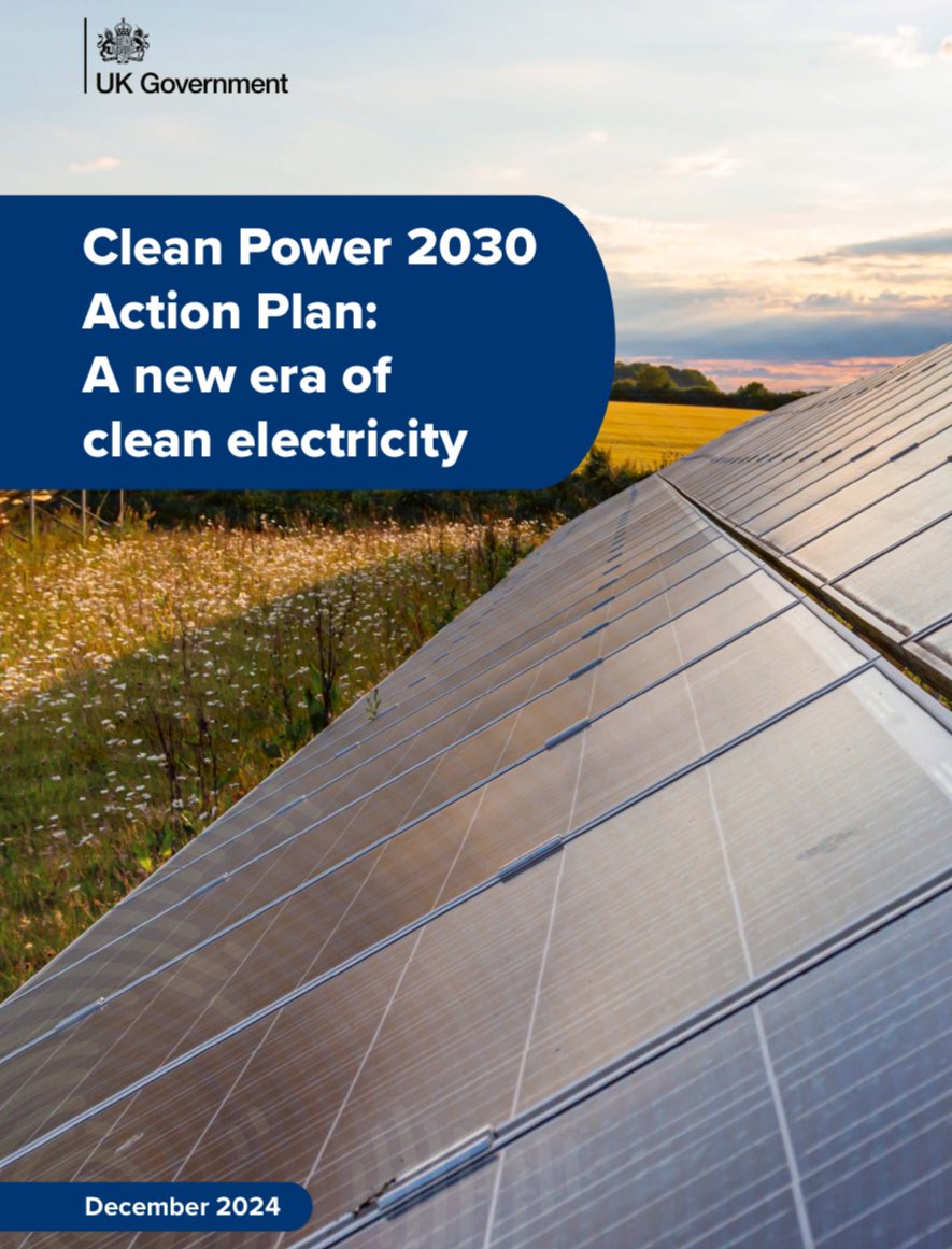 Pendant ce temps-là, 🇬🇧 publie sa nouvelle  stratégie énergétique pour 2030 :
1️⃣ 50 GW d’éolien marin ;
2️⃣ 29 GW d’éolien terrestre ;
3️⃣ 47 GWc de photovoltaïque.

assets.publishing.service.gov.uk/media/675bfaa4…