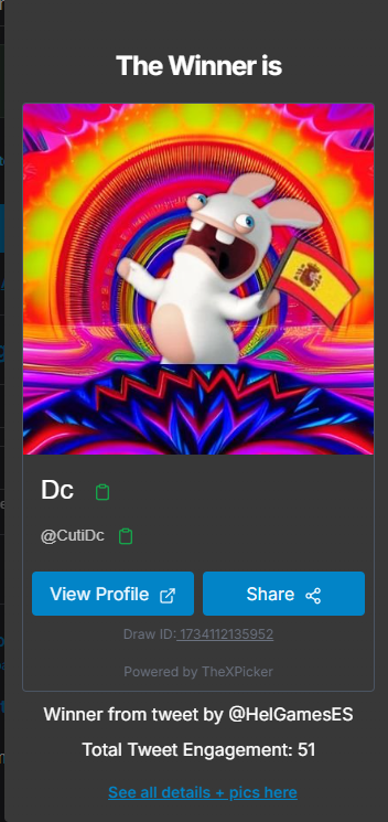 HelGamesES's tweet image. Ya tenemos un ganador. Enhorabuena a @CutiDc y gracias a todos por su participación. Contáctanos por MD para que podamos pasarte la clave