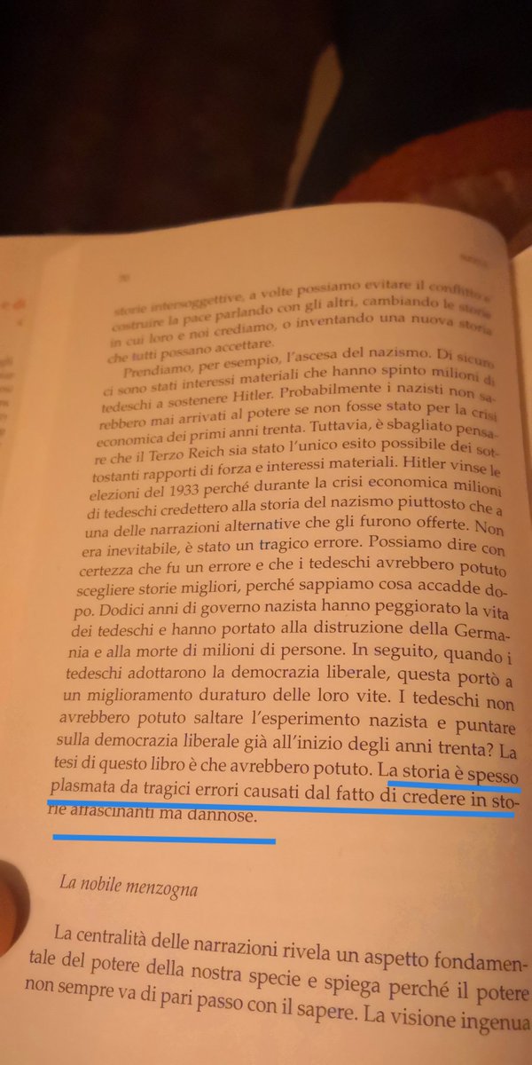 Nexus.
<a href="/harari_yuval/">Yuval Noah Harari</a>
#books #culture

Frase adatta alla situazione politica attuale in Italia.