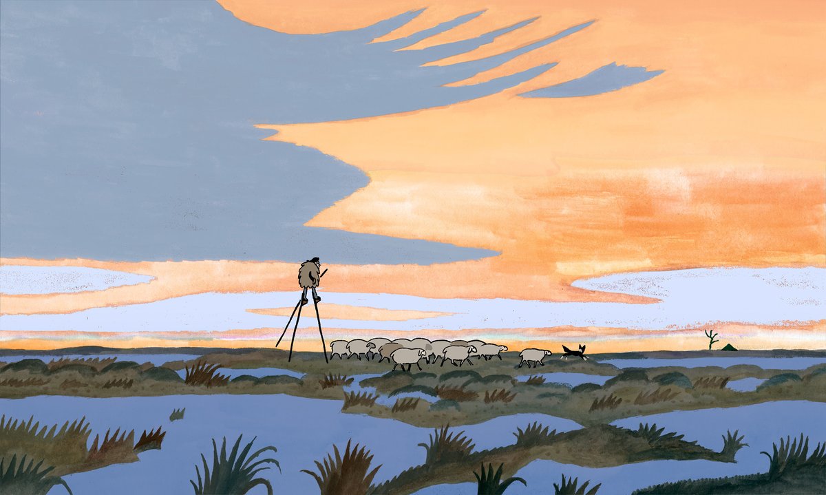 New pictures of "Bergeronnette", the first animated feature project by Lucrece Andreae ("Pépé le Morse").
Produced by Miyu (France).
cartoon-media.eu/movie/projects…