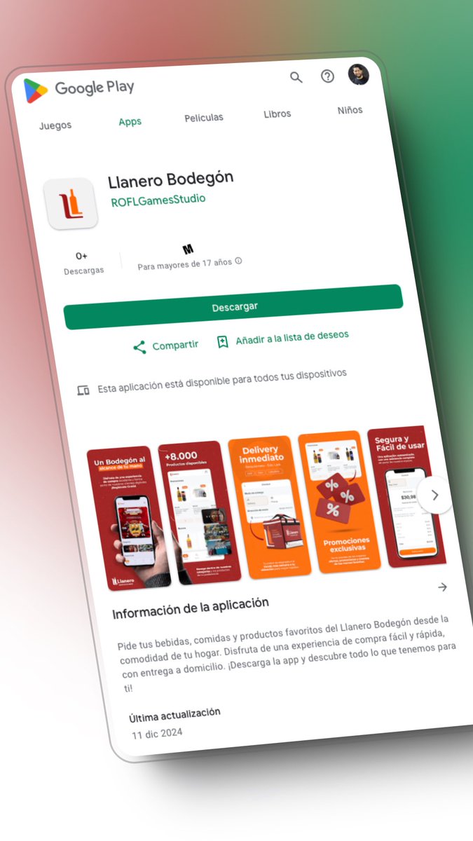 adirmtnez's tweet photo. Mi app ya disponible en la App Store y en Google Play 🤩🤩🤩 el potencial del #nocode 🚀 con ayuda de @bubble y @buildnatively  🔥🔥🔥 https://t.co/UfFbBAZ26C