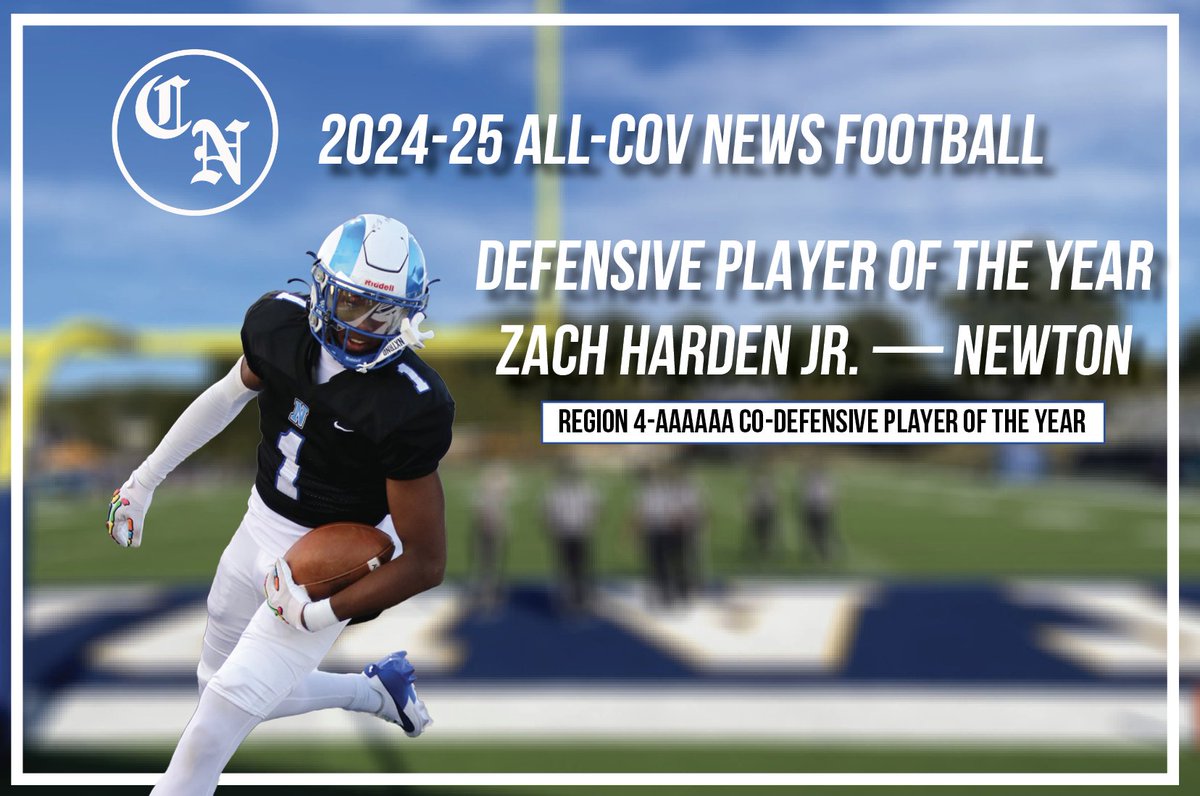 ๐พ๐๐๐๐๐๐ ๐๐๐๐๐๐ (@covnewssports) on Twitter photo <a href="/Newton_High/">Newton High School</a> <a href="/CoachSkelton06/">Coach SKELTON</a> <a href="/NewtonFBRecruit/">Newton HS FB Recruiting</a> <a href="/NewtonCoSports1/">Newton County Athletics</a> The 2024 All-Cov News Defensive Player of the Year โ Newton's Zach Harden Jr. (<a href="/1_zackkkk/">๐ฉ๐ช๐ฌ๐ฑ๐ป๐๐๐ช๐ป๐ญ๐ฎ๐ท๐๐ปโHIM</a>) <a href="/Newton_High/">Newton High School</a> <a href="/CoachSkelton06/">Coach SKELTON</a> <a href="/NewtonFBRecruit/">Newton HS FB Recruiting</a> <a href="/NewtonCoSports1/">Newton County Athletics</a> The 2024 All-Cov News Defensive Player of the Year โ Newton's Zach Harden Jr. (<a href="/1_zackkkk/">๐ฉ๐ช๐ฌ๐ฑ๐ป๐๐๐ช๐ป๐ญ๐ฎ๐ท๐๐ปโHIM</a>)