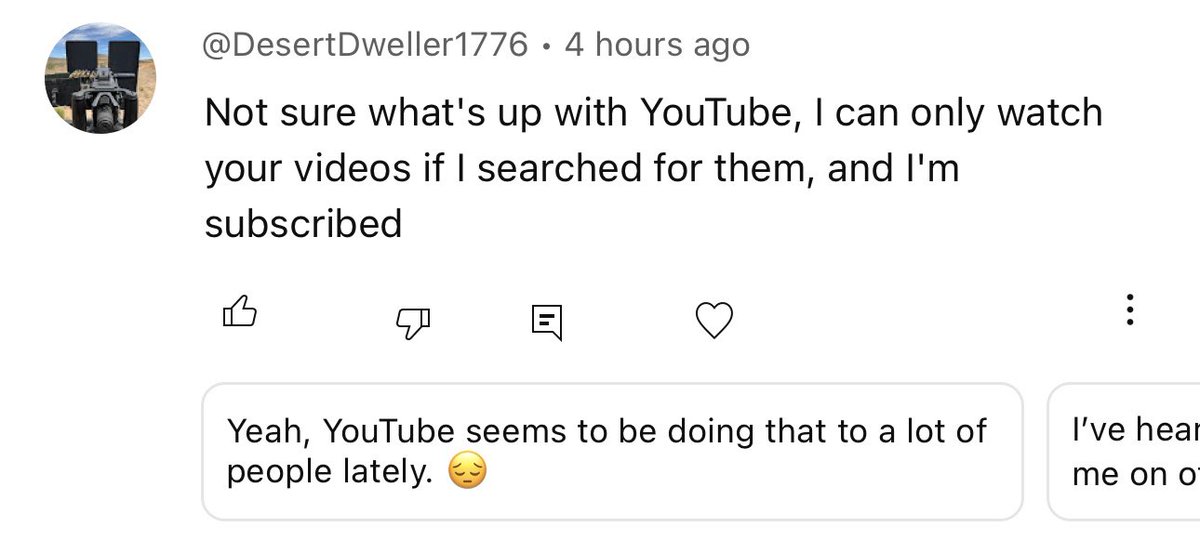 This is a real recommended reply from YouTube. 🤔