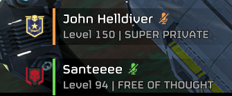 Last night was crazy, literally the first squad I joined... He was the squad leader