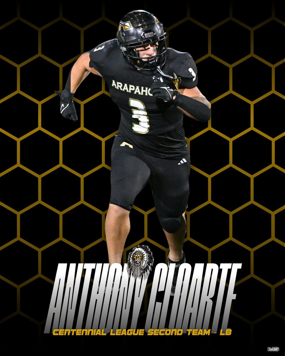 Arapahoe High School Football (@arapahoe_fb) on Twitter photo Congrats to our Centennial League All-Conference (2nd Team) honorees!
LB: Anthony Cloutare <a href="/AnthonyClouatre/">Anthony Clouatre</a> Congrats to our Centennial League All-Conference (2nd Team) honorees!
LB: Anthony Cloutare <a href="/AnthonyClouatre/">Anthony Clouatre</a>