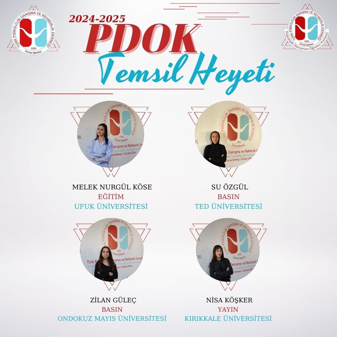 pdokbaun's tweet photo. Psikolojik Danışman Öğrenci Konseyi (PDOK) 2024-2025 Dönemi Temsil Heyeti!

2024-2025 Dönemi PDOK Temsil Heyeti’ni tebrik eder, görevlerinde başarılar dileriz! https://t.co/9prlNkokU8