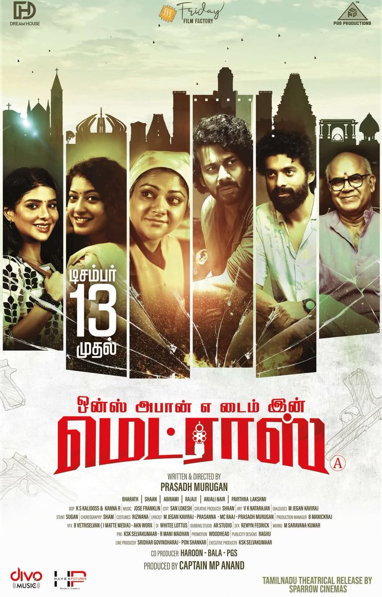 #OnceUponATimeInMadras
<a href="/Prasadhmurugan/">Prasadh Murugan</a>