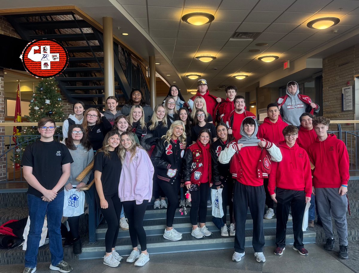 PRCTCSportsMed's tweet photo. Junior sports med and allied health classes @ pre-med day field trip.
#ClassOf2026
#PRCTC #ShawneeStateUniversity #HealthSciences #Pre-Med https://t.co/928ILECofB