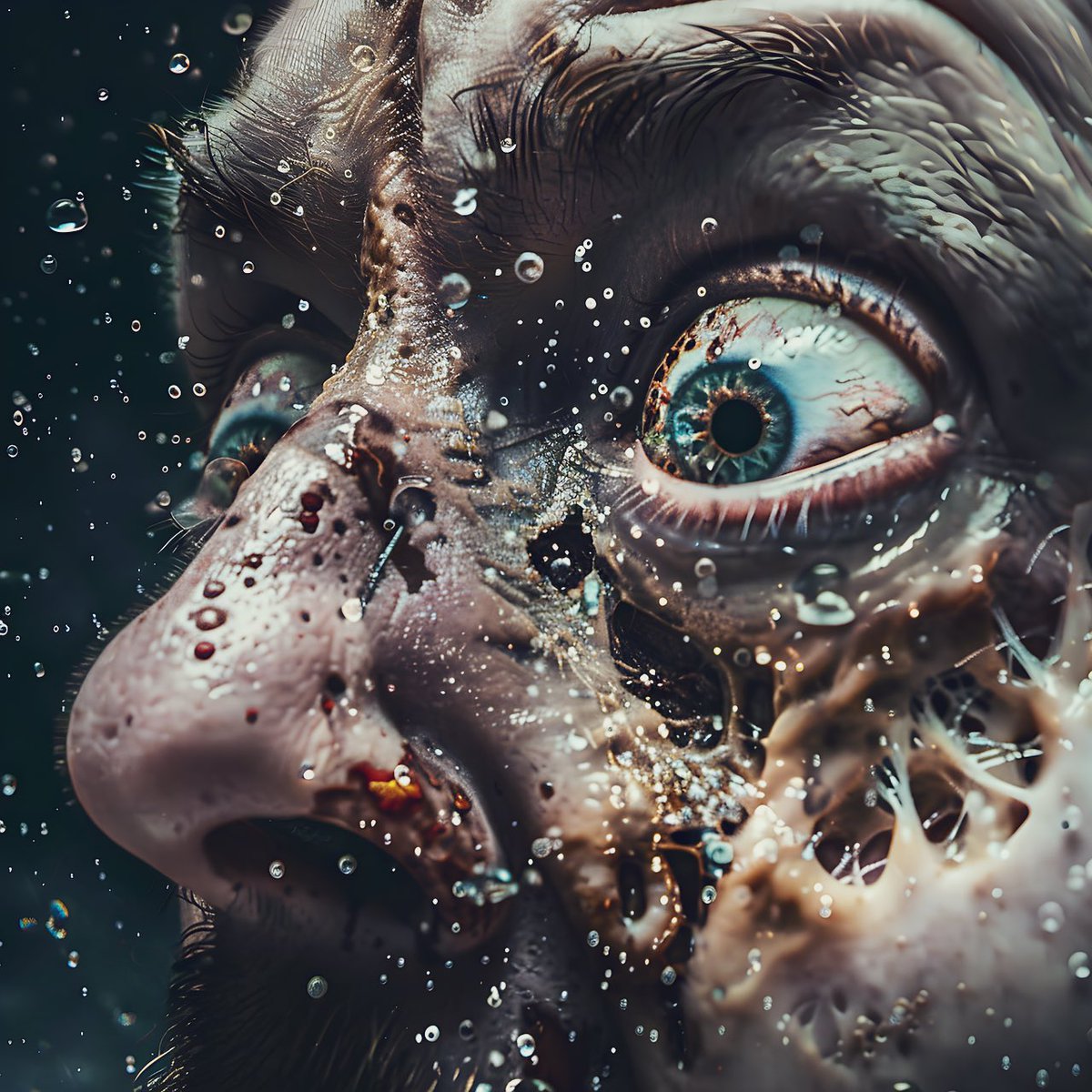 Jay_de4uture's tweet photo. #Propagating a venom
#evermore the wailing
pinned atop the ceiling
studying empty sky for a crack
Convinced that innocence
gifts purposelessness
was visible to transitory imperialists
denied access & pushed beyond
the light & the dark
#vss365 #vsshorror #horrorprompt https://t.co/atWCOcKrbJ