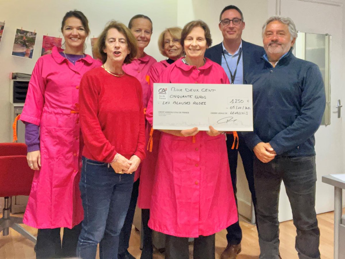 🫶 Un grand merci à nos partenaires solidaires, avec qui la mission des 85 comités Blouses Roses peut continuer. 💕
🌟 Un immense MERCI à toutes les entreprises qui soutiennent les plus fragiles à nos côtés. 🙏
#Solidarité #LesBlousesRoses