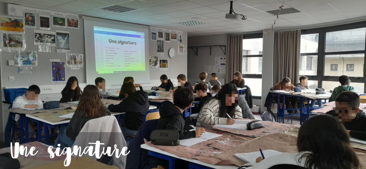 📍#ScénarioPédagogique | <a href="/acnantes/">Académie de Nantes</a> | #InSitu 

✅ Engager les élèves dans une production plastique questionnant les liens entre corps, geste, dessin &amp; écriture ✍️ 

👉 pedagogie.ac-nantes.fr/arts-plastique…