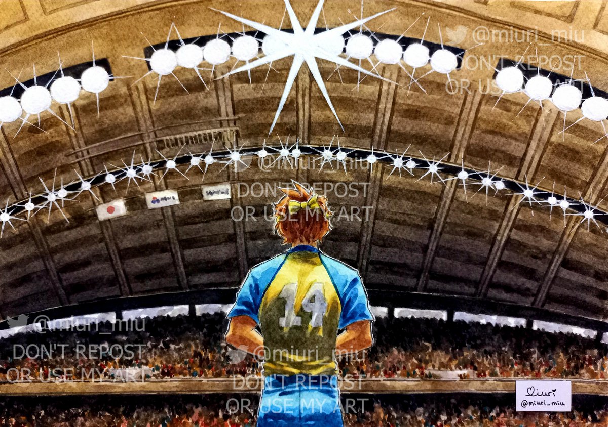 miuri_miu's tweet image. Aoi Himekawa, the ceiling is your greatest ally!!🩵✨ (haikyuu volume 27 I love u...!!)