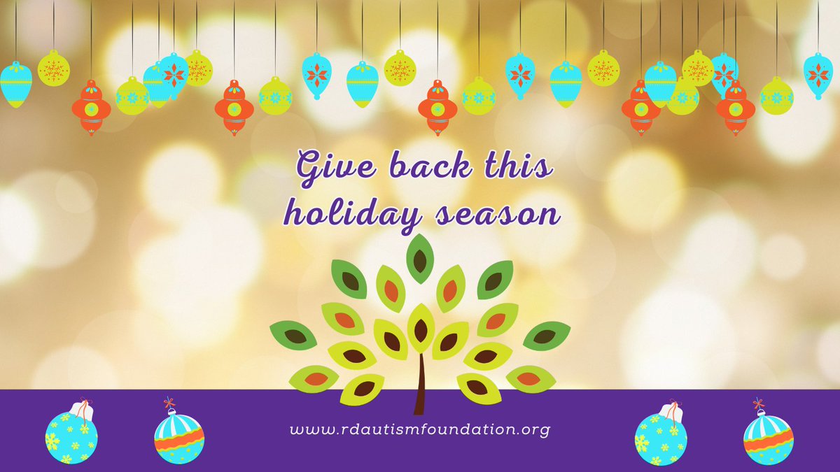 As we look around at all of the blessings we have received this year, it is the perfect time to think about the less fortunate among us. We invite you to consider the Ron Davis Autism Foundation and help us fulfill our mission of empowering neurodiverse individuals to participate