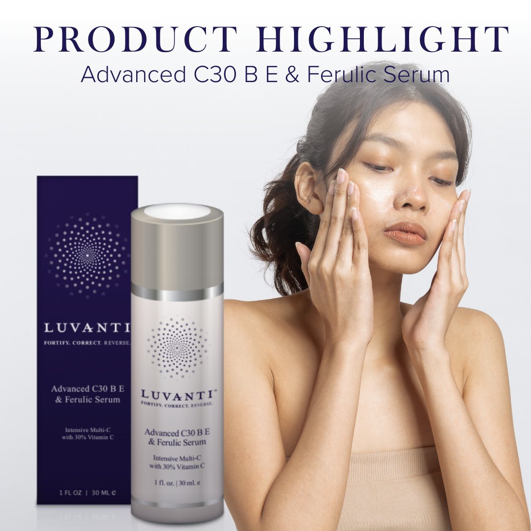 Our Advanced C30 B E &amp; Ferulic Serum can help address a variety of skincare concerns, including: 
✅ Aging
✅ Hyperpigmented and uneven skin tone
✅ Oily and acne-prone skin
bit.ly/2L8uSuI