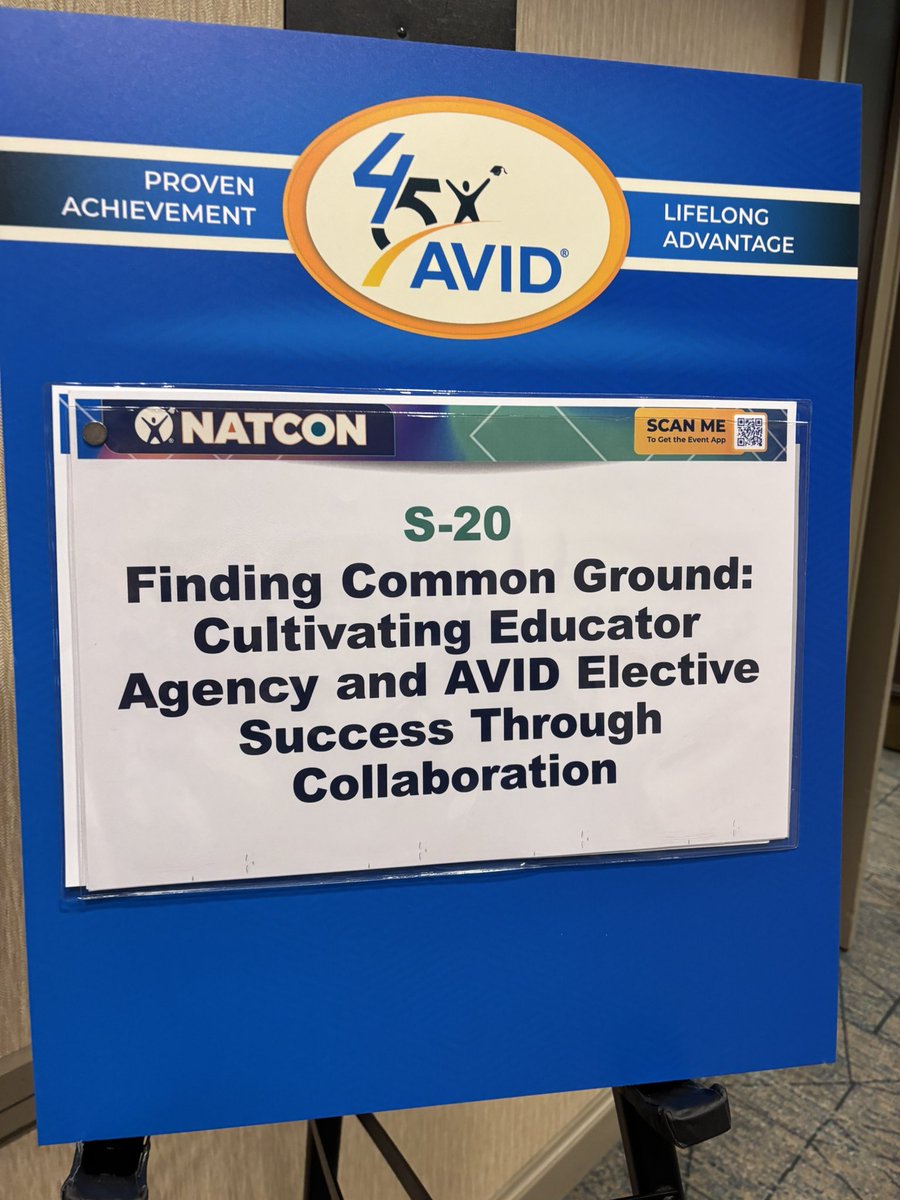 Jessica A (@pcs_avid) on Twitter photo We had the opportunity to present twice about our <a href="/AVID4College/">AVID</a> PLT process in <a href="/PCS_NC/">Pitt County Schools</a>
Thanks to <a href="/WellcomeMiddle/">Wellcome Middle</a> teacher Ms. Candaso and Mrs. Ange from Hope Middle School
For sharing their hard work with their colleagues back home to make our systems tight!
#AVIDNatCon We had the opportunity to present twice about our <a href="/AVID4College/">AVID</a> PLT process in <a href="/PCS_NC/">Pitt County Schools</a>
Thanks to <a href="/WellcomeMiddle/">Wellcome Middle</a> teacher Ms. Candaso and Mrs. Ange from Hope Middle School
For sharing their hard work with their colleagues back home to make our systems tight!
#AVIDNatCon