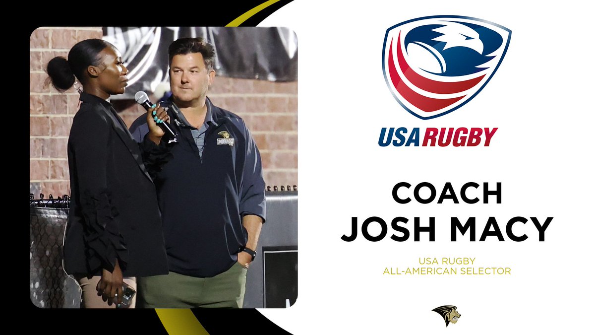 Congrats to Coach Macy on being named a USA Rugby All-American Selector! Read more about the program here: tinyurl.com/526ntdnn