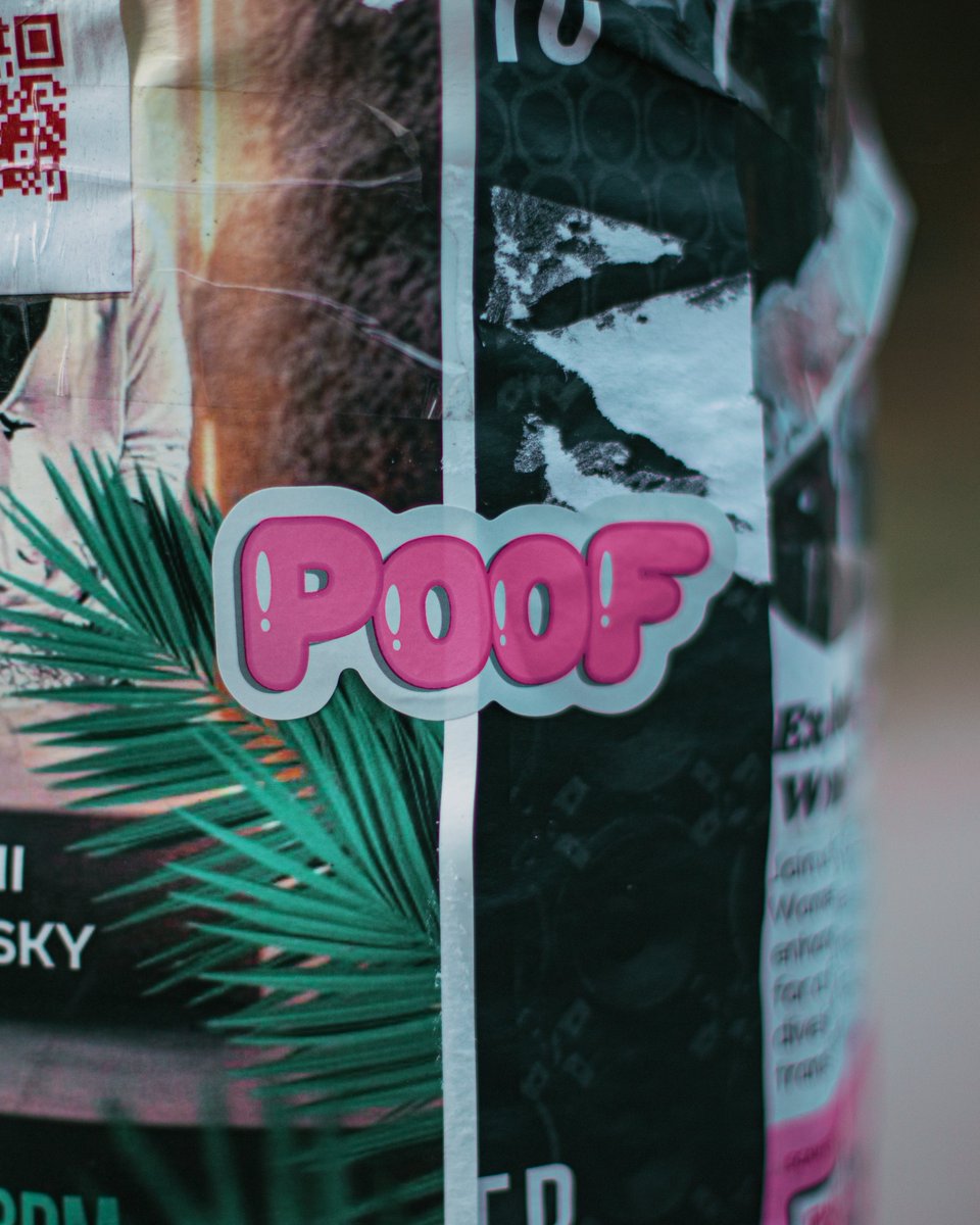 Poof Technologies tweet media