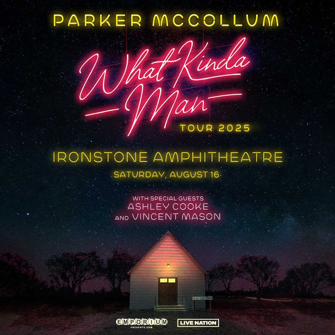 963KUBB's tweet photo. This just in!!! Parker McCollum at The Ironstone amphitheater. Ticket info below.

Presale: Thursday, December 19
                10am - 10pm - Code: QUEEN
On Sale: Friday, December 20 at 10am 
 
Ticket link: https://t.co/QMuHFVP6et https://t.co/fUbxfuCcTp
