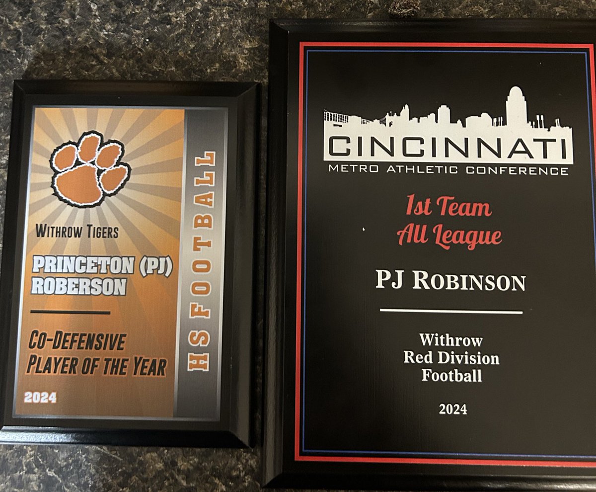 Princeton Roberson lll⭐️ (@pjroberson5) on Twitter photo God is so faithful! Thank you Jesus and thank you Withrow football! TP4L🐾🐅 (all conference and DPOY). <a href="/Sosa_migo59/">Keilan Woods</a> <a href="/CoachBerry3211/">Anthony Berry</a> <a href="/malikjackson43/">Malik Jackson</a> God is so faithful! Thank you Jesus and thank you Withrow football! TP4L🐾🐅 (all conference and DPOY). <a href="/Sosa_migo59/">Keilan Woods</a> <a href="/CoachBerry3211/">Anthony Berry</a> <a href="/malikjackson43/">Malik Jackson</a>