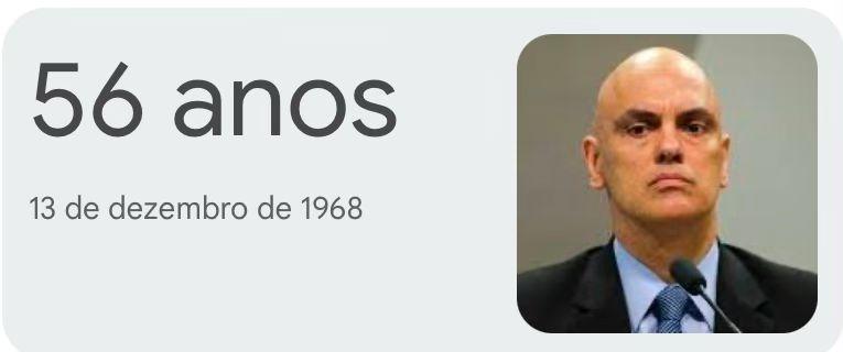 Já deixem aqui os PARABÉNS, pra esse gigante da democracia brasileira!!! 

Parabéns, Xandão,  Deus continue iluminando seus pensamentos. <a href="/alexandre/">R.s</a> ♥️