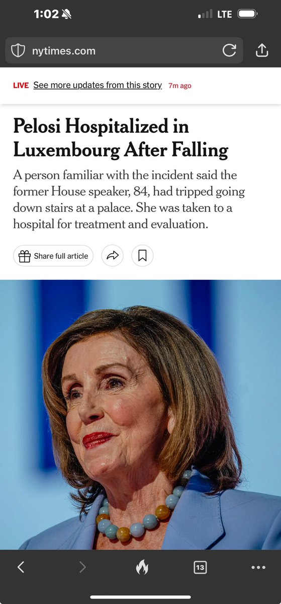 conservativ3Jen's tweet photo. Where the libs? Didn’t yall say McConnell should be removed for falling? Keep that energy! https://t.co/tUYVY33c9x