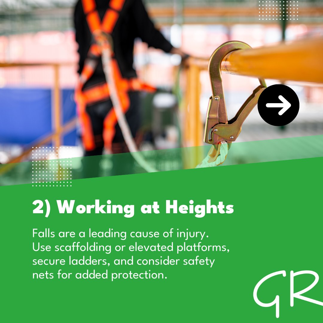 GreenlandsIns's tweet image. 🚜🌾 Farming is a rewarding yet high-risk profession, with fatal injuries significantly higher than in many other industries. Here are some common hazards farmers face and practical measures to help mitigate them:
 
#ThinkInsurance #ThinkGreenlands #FarmInsurance