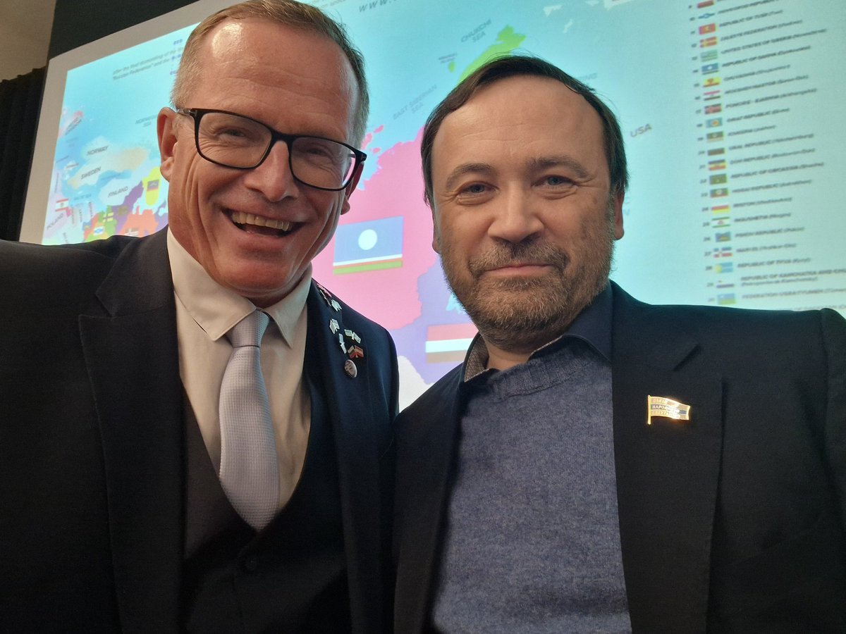 GunterFehlinger's tweet photo. I am very honored to meet key Russian opposition leader and hero for European freedom and defender of Ukraine, MP of Russian Exil Parlament and former MP of Russia! @iponomarev
Freedom for the Russians
#ExPutin https://t.co/rGtj79iv1N