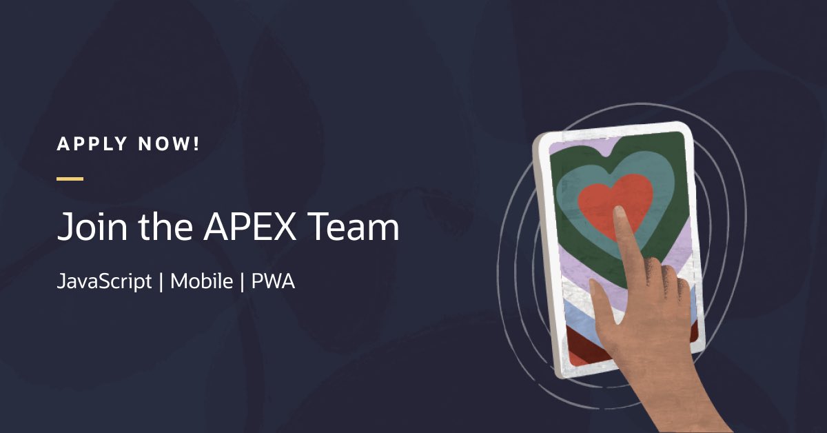 vincentmorneau's tweet image. 🚀 The Oracle APEX team is hiring a Front-End Developer with expertise in JS, mobile tech, and PWA.
You’ll be working directly on the #orclAPEX #PWA roadmap, shaping the future of low-code mobile development with APEX.
DM me or apply careers.oracle.com/jobs/#en/sites…