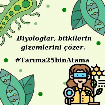 Ormanlarda, tarlalarda ve sulak alanlarda doğanın rehberleriyiz. Biyologların uzmanlığı, sürdürülebilir tarım ve ekolojik denge için kritik öneme sahiptir. Tarım ve Orman Bakanlığında kadromuz artırılmalıdır. #Tarıma25binAtama