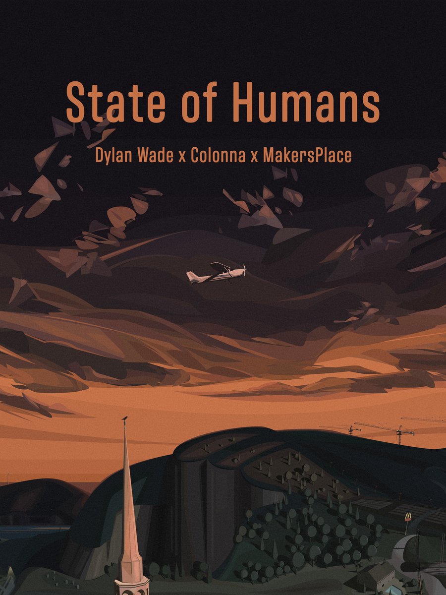 ✨LIVE ON MP✨

State of Humans Vol. 1, a five-piece series by <a href="/dylanwadefilm/">Dylan Wade</a> in partnership with <a href="/MakersPlace/">MakersPlace 🔳</a> x <a href="/Blondie23LMD/">Blondie</a> x <a href="/ColonnaContempo/">Colonna Contemporary</a>. 

State of Humans Vol. 1 explores technology’s impact on life, balancing progress, nostalgia, and humanity in a fast-changing world.