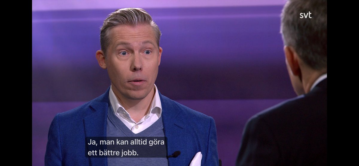 Yep Ulf Kristersson och hans underdog kan alltid göra ett bättre jobb men ingen har sett de göra jobbet 😂 Henrik Jönsson är Sveriges nya komiker 😂

#30minuter
