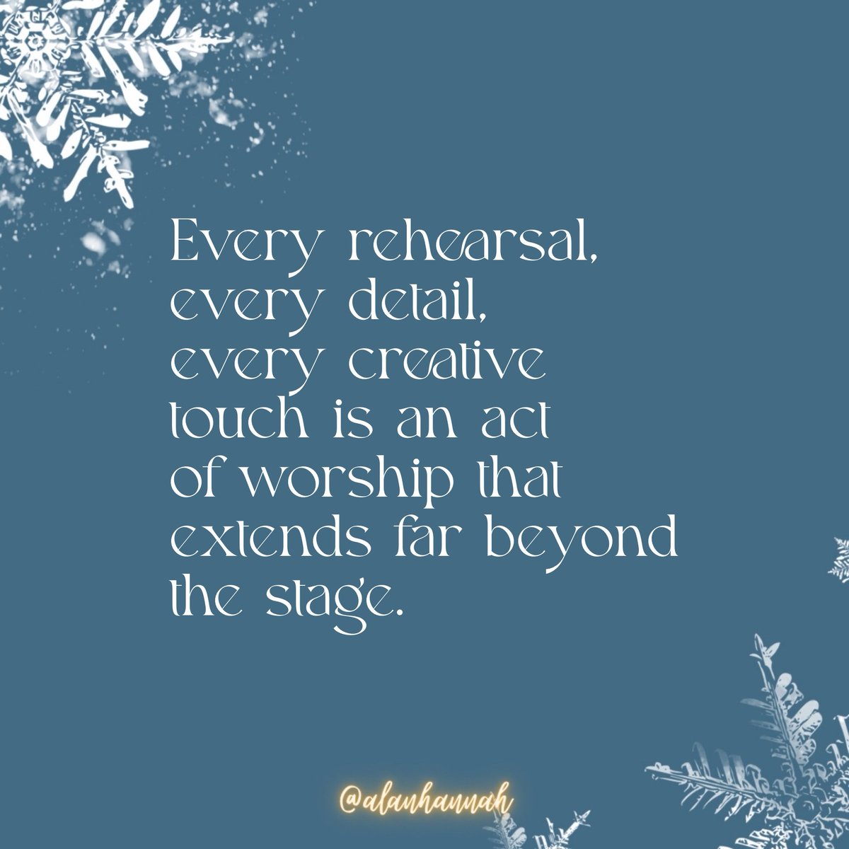 alan_hannah's tweet photo. Creatives &amp; Worship Teams… you’re not just planning Christmas services, you’re crafting divine opportunities. https://t.co/YajotgEu9o