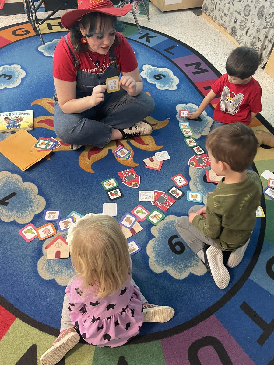 GernerCenter's tweet image. Students from LEAD Innovation Studio prepared and implemented lessons for our PreK students earlier this morning. They read a book and did an activity with small groups of students. It was a great learning experience for the littles and bigs together.