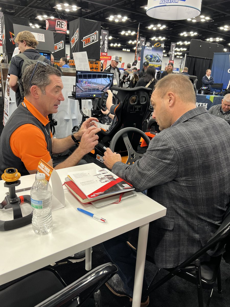 DonnySchatz's tweet photo. .@MPI_INNOVATIONS builds the best wheels in the business! Thanks to @maxpapis &amp; Tati for having Donny in their @prishow booth. (Yellow Hall 4839) https://t.co/zbw1xmEGZ1