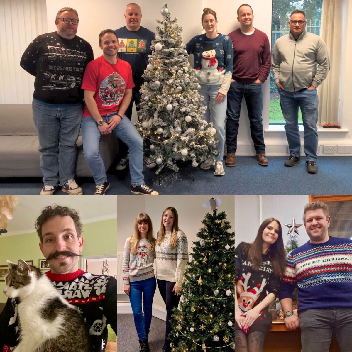 Some of our team joined the festive fun for Christmas Jumper Day! After rallying photos from the Convey family, including our team at Tachopak, here we are! 🎅🎄✨ Merry Christmas!