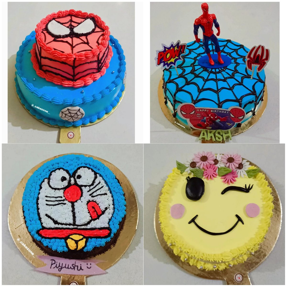 cakezone__'s tweet photo. Theme work❤️💙💛
.
#egglessbaking #themework #cakes #cakelover https://t.co/7qvTUPWa9M