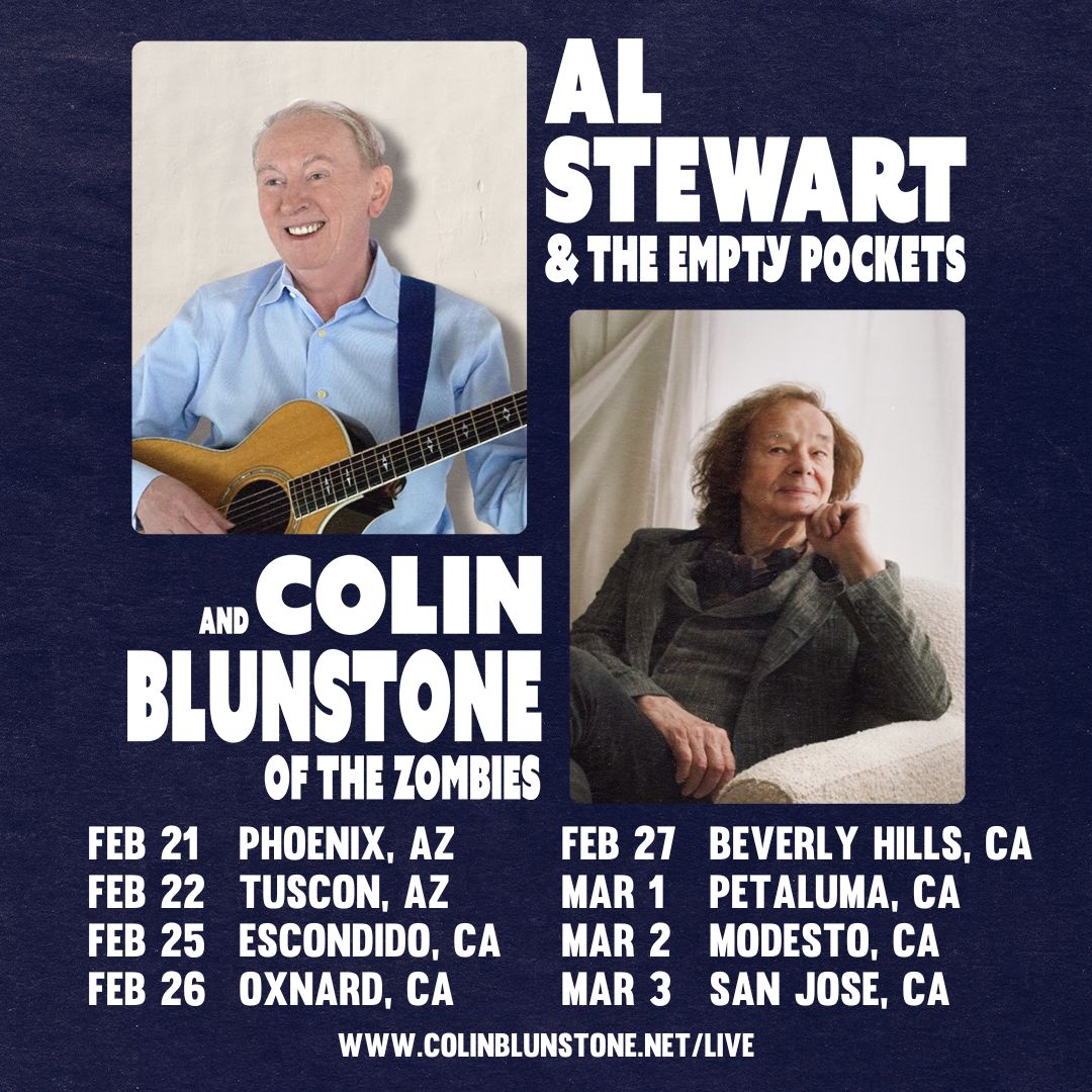 Public On-Sale for Escondido, Modesto &amp; Petaluma starts NOW! See you in a couple of months x

Tickets available at colinblunstone.net/live

Posted by The Rocks Management on behalf of Colin Blunstone.