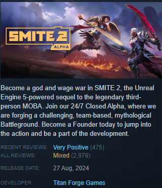 im Very Positive that SMITE 2 is starting to cook...