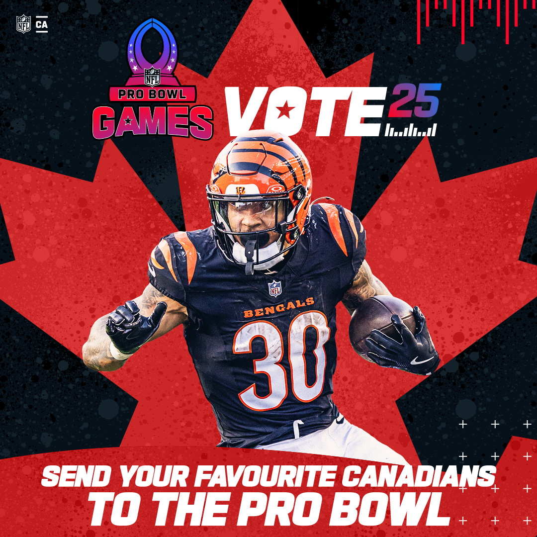 There goes that man!! Help us send Canadian Chase Brown to the Pro Bowl!! 

 EVERY RT = 1 VOTE 🗳️ #ProBowlVote