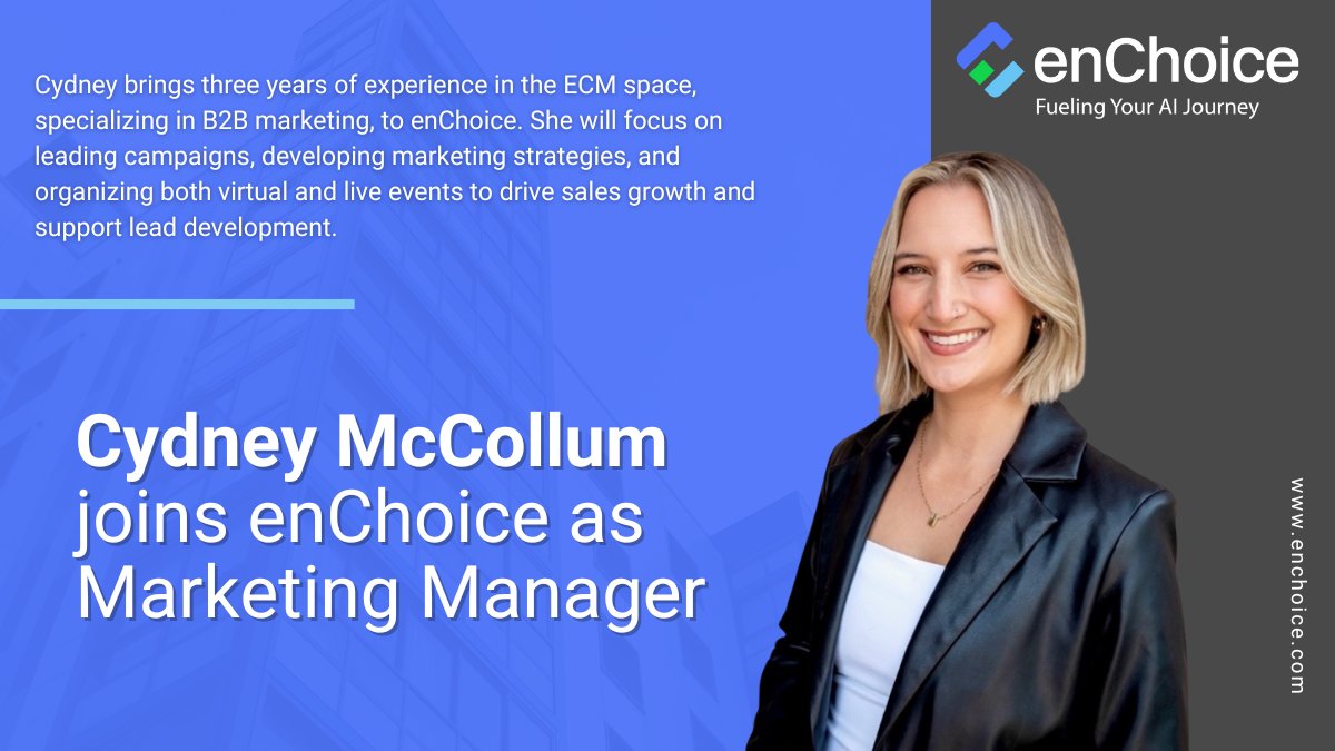 enChoice, Inc. tweet media