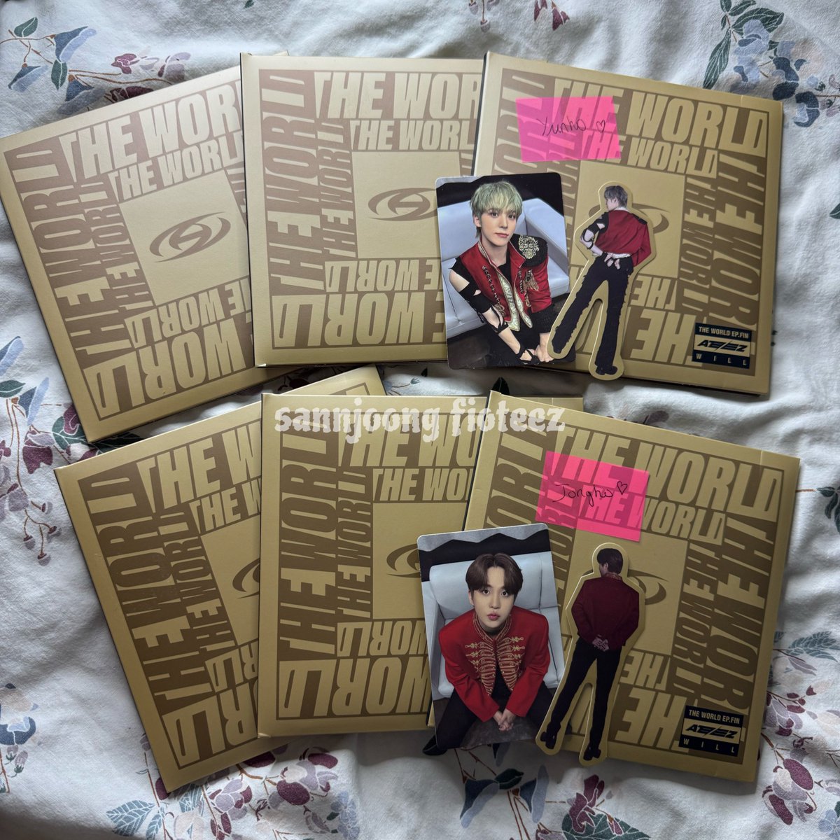 𐙚 ATEEZ FIRST CHRISTMAS GIVEAWAY THE WORLD EP.FIN : WILL DIGIPACK YUNHO &amp; JONGHO 𐙚

OPEN WW

to enter :
❀ must be following me and <a href="/fioteez/">𝘧𝘪𝘰𝘵𝘦𝘦𝘻 𝘎𝘖𝘴 ✩</a> 
❀ comment your bias + your country
❀ 6 winners

deadline : december 25

#ATEEZ #에이티즈